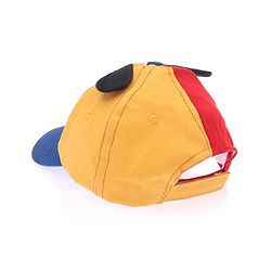 Babyhug Disney Summer Cap With Mickey Mouse Graphics - Blue