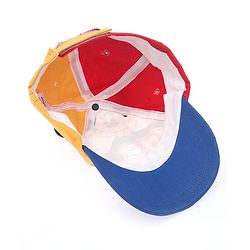 Babyhug Disney Summer Cap With Mickey Mouse Graphics - Blue