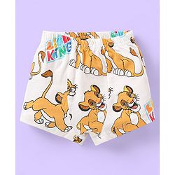 Babyhug Disney Cotton Knit Briefs with The Lion King Print Pack Of 3 - Multicolor
