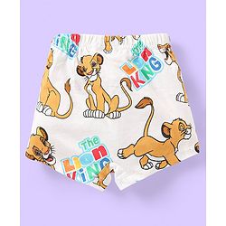 Babyhug Disney Cotton Knit Briefs with The Lion King Print Pack Of 3 - Multicolor