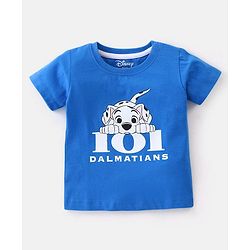 Babyhug Disney Cotton Half Sleeves Striped T-Shirt With 101 Dalmatians Graphics Pack of 3 - Multicolor
