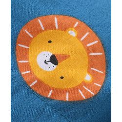 Babyhug Cotton Woven Lion Printed Boxers Pack of 3 - Multicolour