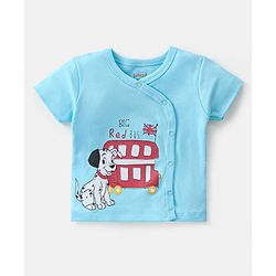 Babyhug Disney Cotton Half Sleeves Jhablas With 101 Dalmatians Print Pack of 3 - Multicolour