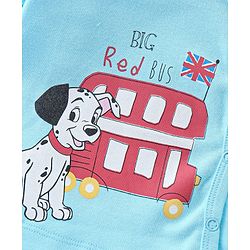 Babyhug Disney Cotton Half Sleeves Jhablas With 101 Dalmatians Print Pack of 3 - Multicolour