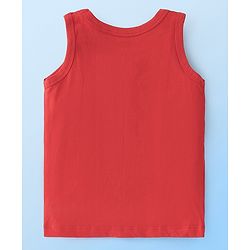 Babyhug Disney Cotton Knit Sleeveless Sando Vest with 101 Dalmatians Print Pack of 3 - Multicolour