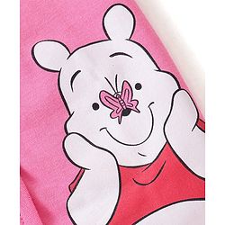 Babyhug Disney Cotton Frill Sleeves Jhablas Winnie The Pooh Print Pack of 3 - Pink & Red