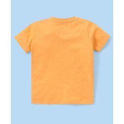 Babyhug Disney Cotton Knit Half Sleeves T-Shirt Mickey Mouse Graphics Pack of 3 - Multicolor