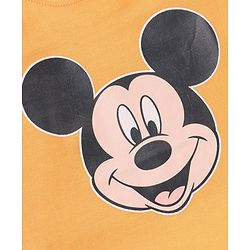 Babyhug Disney Cotton Knit Half Sleeves T-Shirt Mickey Mouse Graphics Pack of 3 - Multicolor