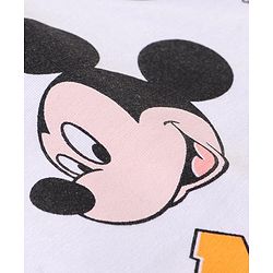 Babyhug Disney Cotton Knit Half Sleeves T-Shirt Mickey Mouse Graphics Pack of 3 - Multicolor