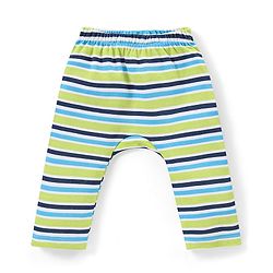 Babyhug Interlock Full Length Diaper Leggings Animal Print Pack of 3 - Multicolour