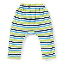 Babyhug Interlock Full Length Diaper Leggings Animal Print Pack of 3 - Multicolour