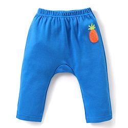 Babyhug Interlock Full Length Diaper Leggings Fruits Print Pack of 3 - Multicolour