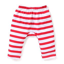 Babyhug Interlock Full Length Diaper Leggings Fruits Print Pack of 3 - Multicolour