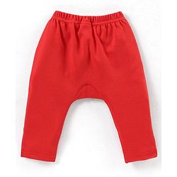 Babyhug Interlock Full Length Diaper Leggings Fruits Print Pack of 3 - Multicolour