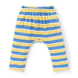 Babyhug Interlock Full Length Diaper Leggings Animal Print Pack of 3 - Multicolour