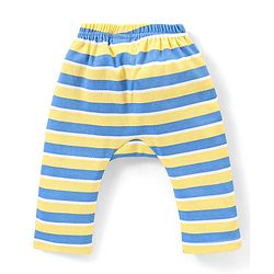 Babyhug Interlock Full Length Diaper Leggings Animal Print Pack of 3 - Multicolour