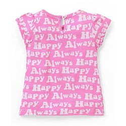 Babyhug 100% Cotton Knit Half Sleeves Top Polka Dot Pack of 3 - Multicolor