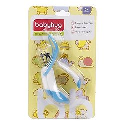 Babyhug Nail Clipper With Magnifier - Blue White
