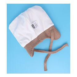 Babyhug Woollen Cap With Tiger Design - Blue