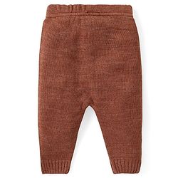 Babyhug Knitted Full Sleeves Sweater Set with Intarsia Design - Multicolour