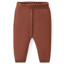 Babyhug Knitted Full Sleeves Sweater Set with Intarsia Design - Multicolour