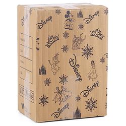 Babyhug Disney Frozen Hard Sided Kids Trolley Luggage Bag with Wheels Blue - 18 Inch