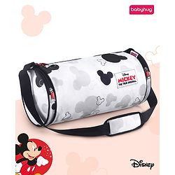 Babyhug Marvel Original Travel Bag - White| GYM Bag| Adjustable Shoulder Strap| Water Proof| Durable Zippers