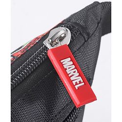Babyhug Marvel Spacious Waist Bag With Avengers Print - Multicolour
