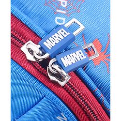 Babyhug Marvel Spider Man Kids Travel Duffel Trolley Bag - Blue| Stylsh & Practical| Durable Zippers| Smooth Wheels| Telescopic Trolley Handle| Adjustable Shoulder Strap