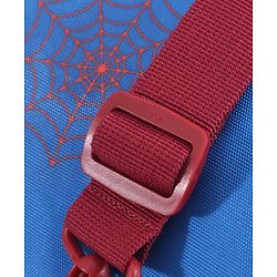Babyhug Marvel Spider Man Kids Travel Duffel Trolley Bag - Blue| Stylsh & Practical| Durable Zippers| Smooth Wheels| Telescopic Trolley Handle| Adjustable Shoulder Strap