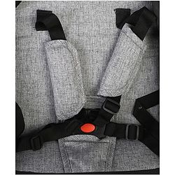 Babyhug Easy Travel Cabin Stroller With Z-Fold & Trolley Handle - Grey