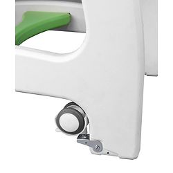 Babyhug Dolce Vita 3 in 1 High Chair With Caster Wheels & 5 Point Safety Harness - Green