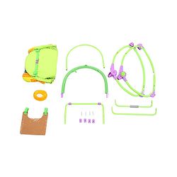 Babyhug Delight 3 In 1 Infant To Toddler Rocker With Safety Harness & Reclining Seat - Multicolour( Without Soft Toys)