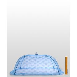Babyhug Star Design Mosquito Net Small - Blue