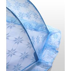 Babyhug Star Design Mosquito Net Small - Blue
