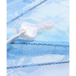 Babyhug Star Design Mosquito Net Small - Blue