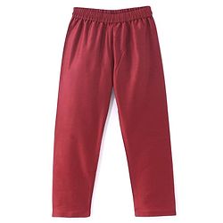 Babyhug 100% Cotton Woven Full Sleeves Cambric Kurta Pyjama Set With Mirror Embroided Jacket  -Red