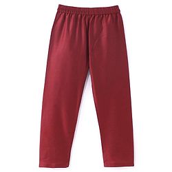 Babyhug 100% Cotton Woven Full Sleeves Cambric Kurta Pyjama Set With Mirror Embroided Jacket  -Red
