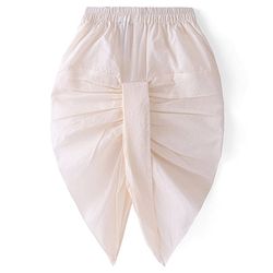 Babyhug Cambric Full Sleeves Kurta Dhoti Set Elephant Print - White
