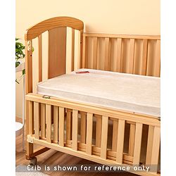 Babyhug High Density Soft Foam Baby Mattress Floral Print - Off White