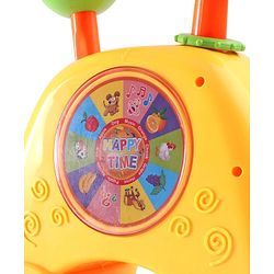Babyhug Musical Light & Sound Elephant Piano with 5 Modes of Animal Sound - Blue
