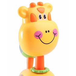 Babyhug Musical Light & Sound Elephant Piano with 5 Modes of Animal Sound - Blue