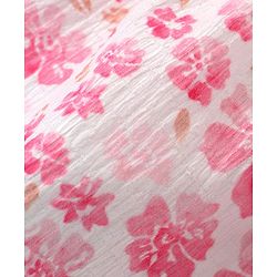 Babyhug Poplin Woven Half Sleeves  Top & Skirt Set with Floral Print - Pink & White