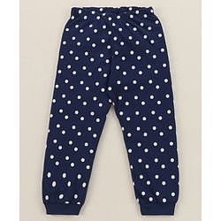 Babyhug Disney Single Jersey Full Sleeves Shorts Night Suit   With Marie Graphics - Multicolour