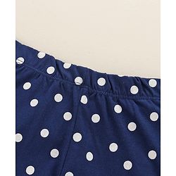 Babyhug Disney Single Jersey Full Sleeves Shorts Night Suit   With Marie Graphics - Multicolour