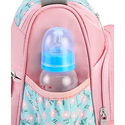 Babyhug Mini & Compact Sling Diaper Bag Floral Print- Pink