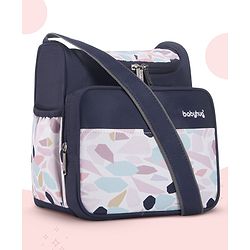 Babyhug Mini & Compact Sling Diaper Bag Abstract Print- Blue