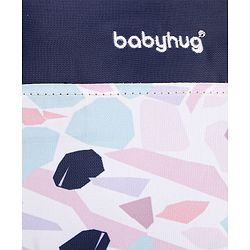 Babyhug Mini & Compact Sling Diaper Bag Abstract Print- Blue