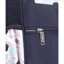 Babyhug Mini & Compact Sling Diaper Bag Abstract Print- Blue
