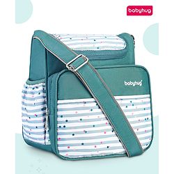 Babyhug Mini & Compact Sling Diaper Bag Abstract Print- Blue